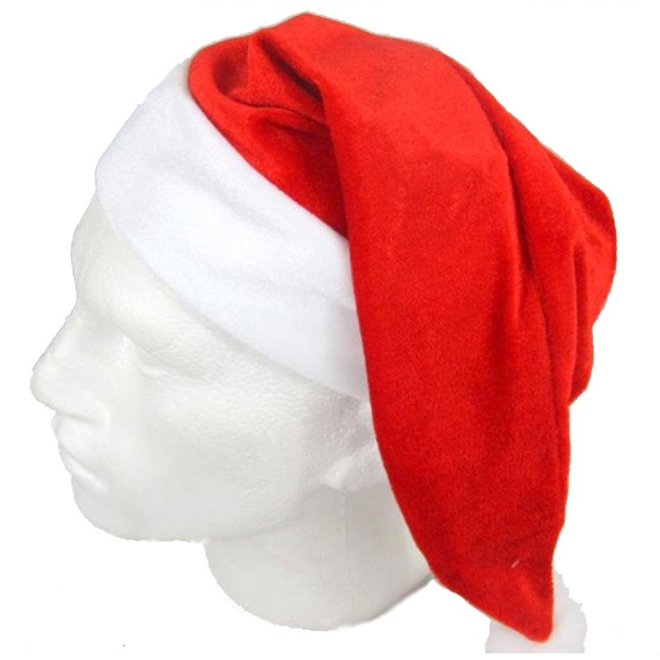 Christmas Santa Claus Hat in Velvet by Creative Collection H6629 available from a good selection of Santa Hats here at Karnival Costumes online Christmas party shop