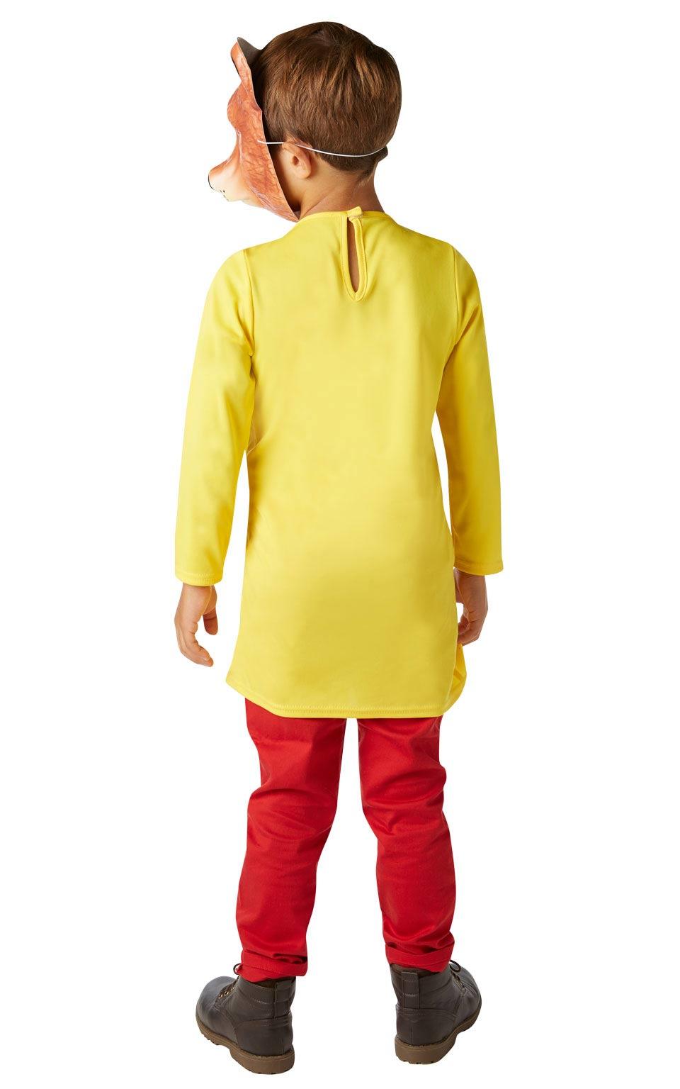 Rearview of Boy's Mr Bear Fancy Dress by Rubies 620733 available here at Karnival Costumes online party shop