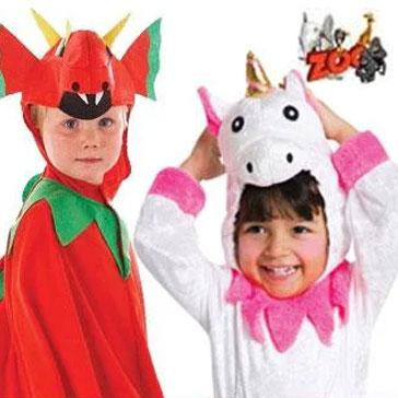 Children's fantasy fancy dress costumes available here at Karnival Costumes online party shop