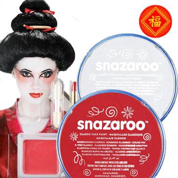 Chinese and Oriental costume and theatrical make-up available here at Karnival Costumes online party shop