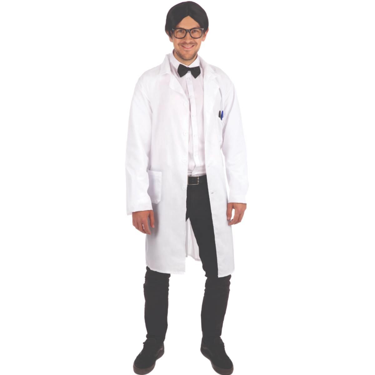 Doctor's Laboratory Coat Fancy Dress Costume AC017 available here at Karnival Costumes online party shop