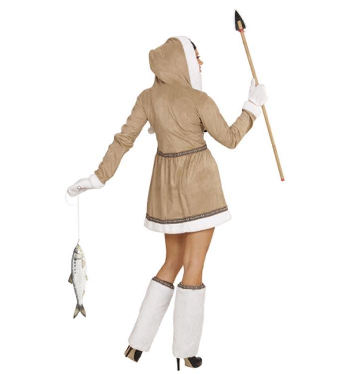 Women's Eskimo Girl Costume by Widmann 0555 available from Karnival Costumes online party shop