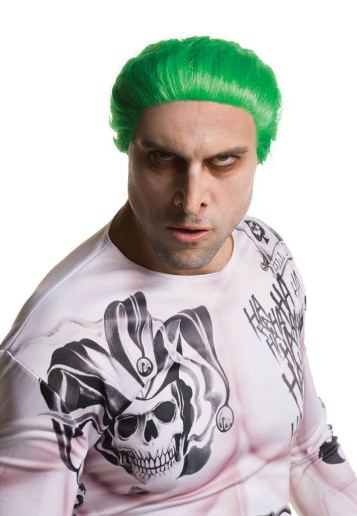 Suicide Squad Joker Wig fully licensed by Rubies Masquerade 32849 available here at Karnival Costumes online party shop