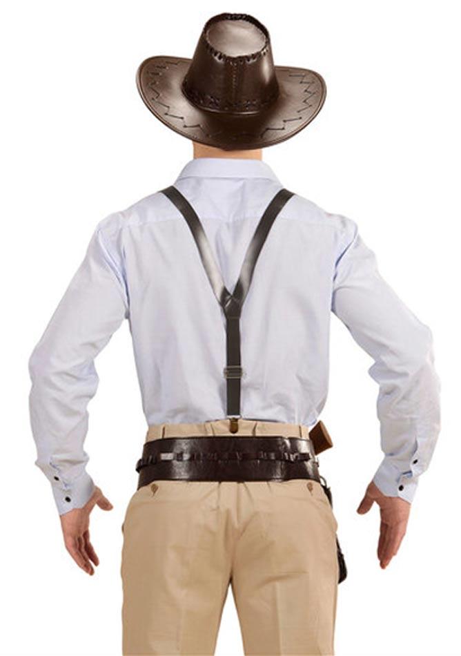 Leather Look Braces Karnival Costumes online party shop