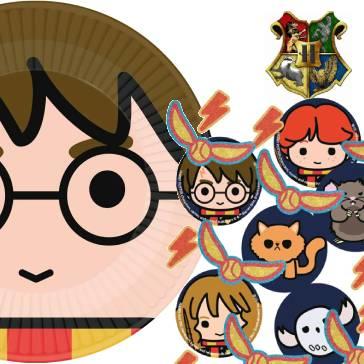 Harry Potter Party Goods and Party Tableware both licensed and themed. Perfect for boys and girls mugals or not and available here at Karnival Costumes online party shop