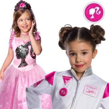Barbie fancy dress costumes for girls. Good selection of fully licensed Barbie costume for children available here at Karnival Costumes online party shop