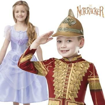 Children's fancy dress costumes based on the Disney from The Nutcracker. Fully licensed dress-up for boys and girls available here at Karnival Costumes online party shop.