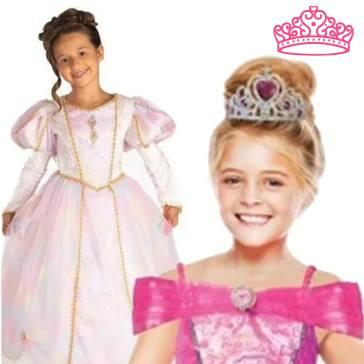 Princess fancy dress costumes for girls including Disney Princesses and other popular storyline characters. Great selection available here at Karnival Costumes online party shop