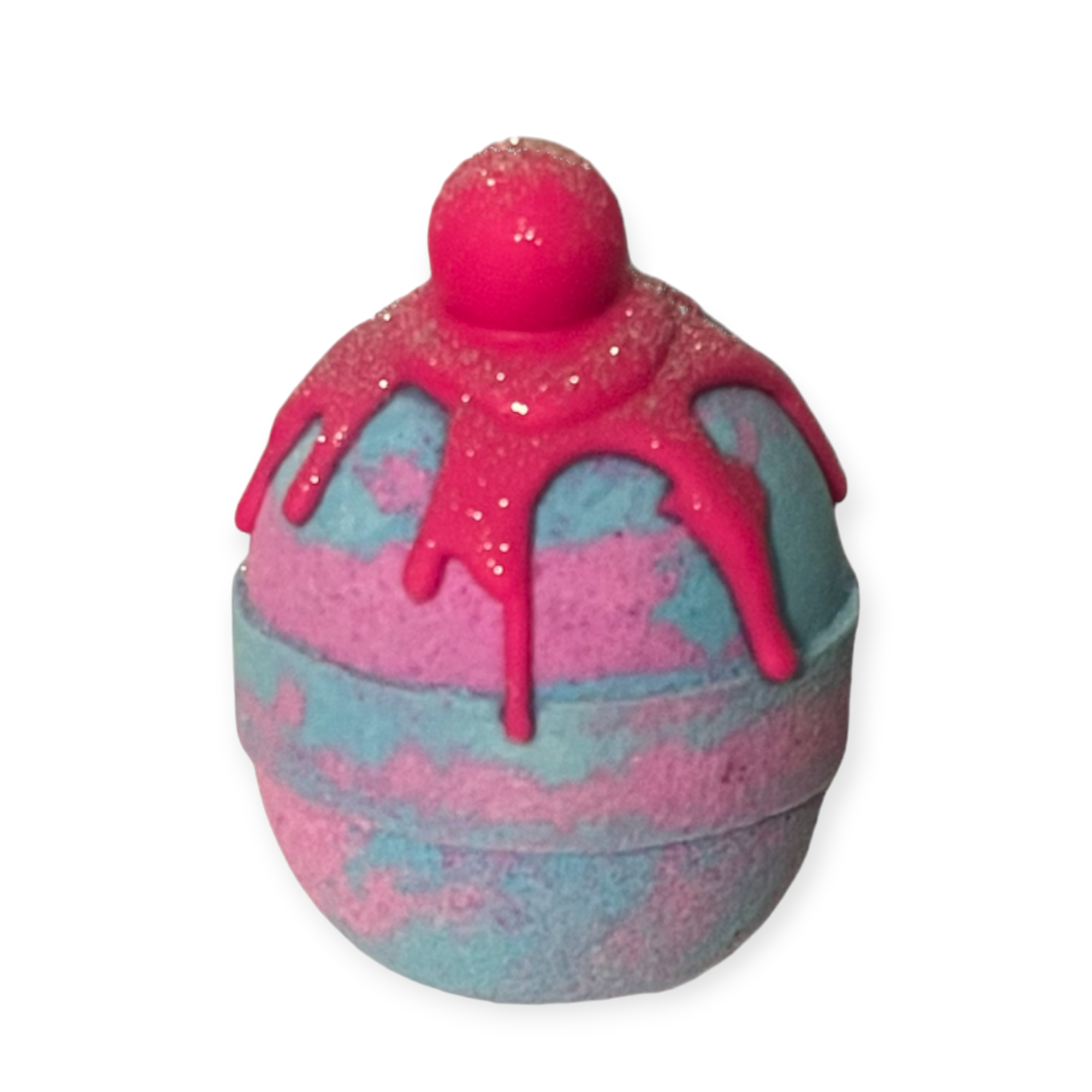 bubble gum bath bomb
