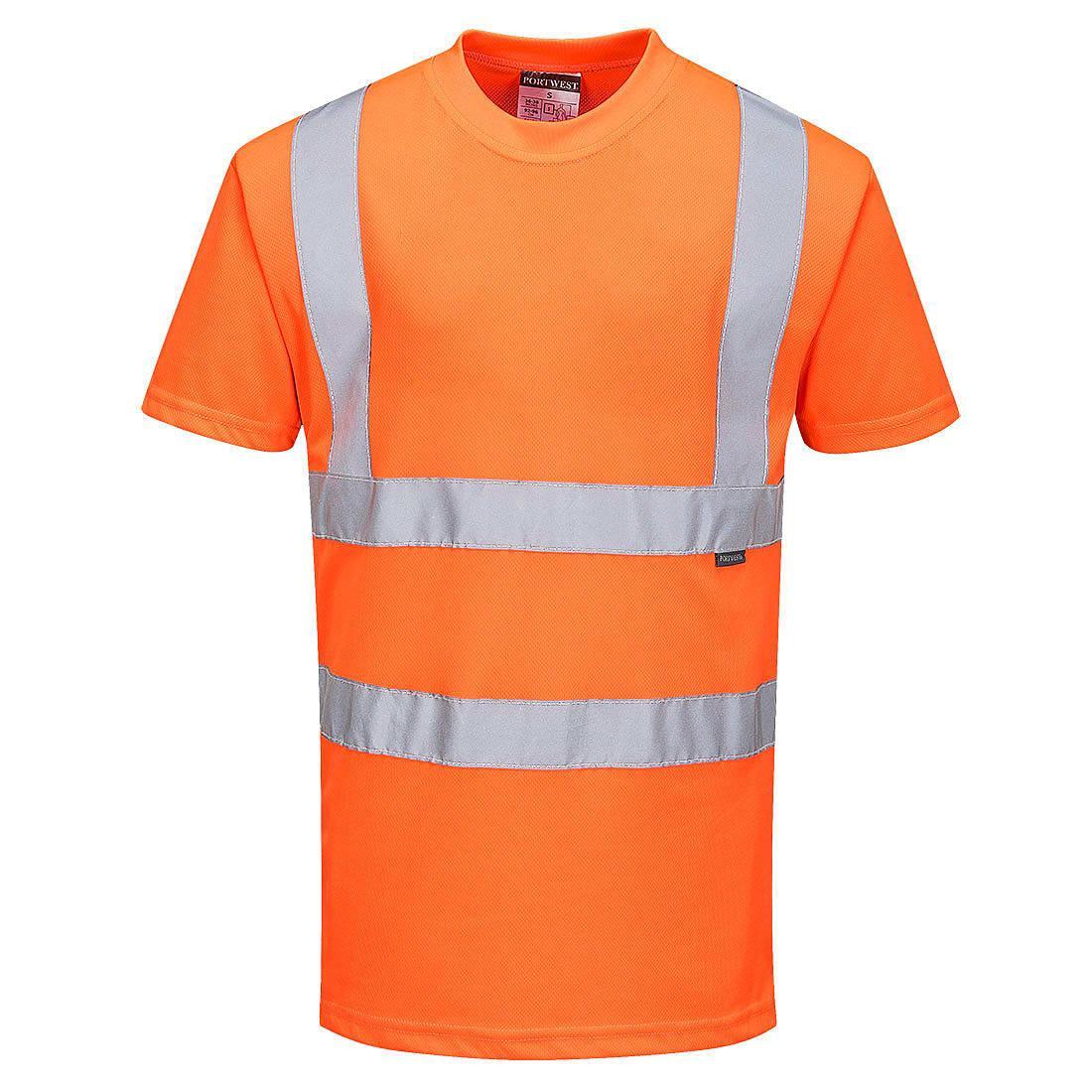 Portwest Hi-Viz RIS T-Shirt in Orange (Product Code: RT23)