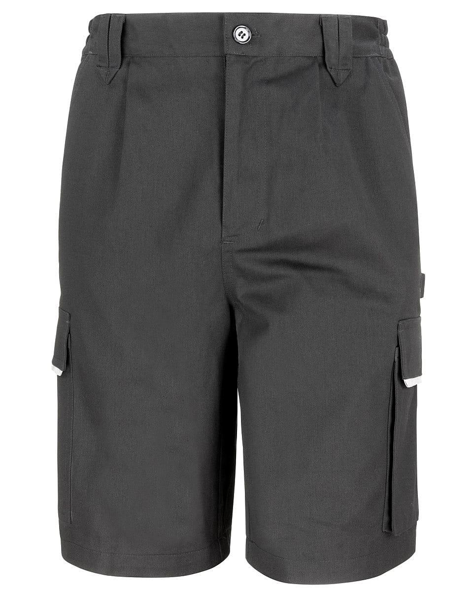 WORK-GUARD by Result Action Shorts in Black (Product Code: R309X)