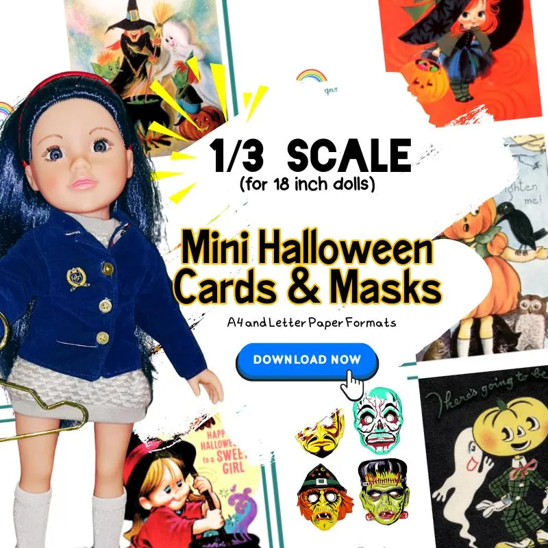 Halloween Decorations for 3rd Scale Dolls