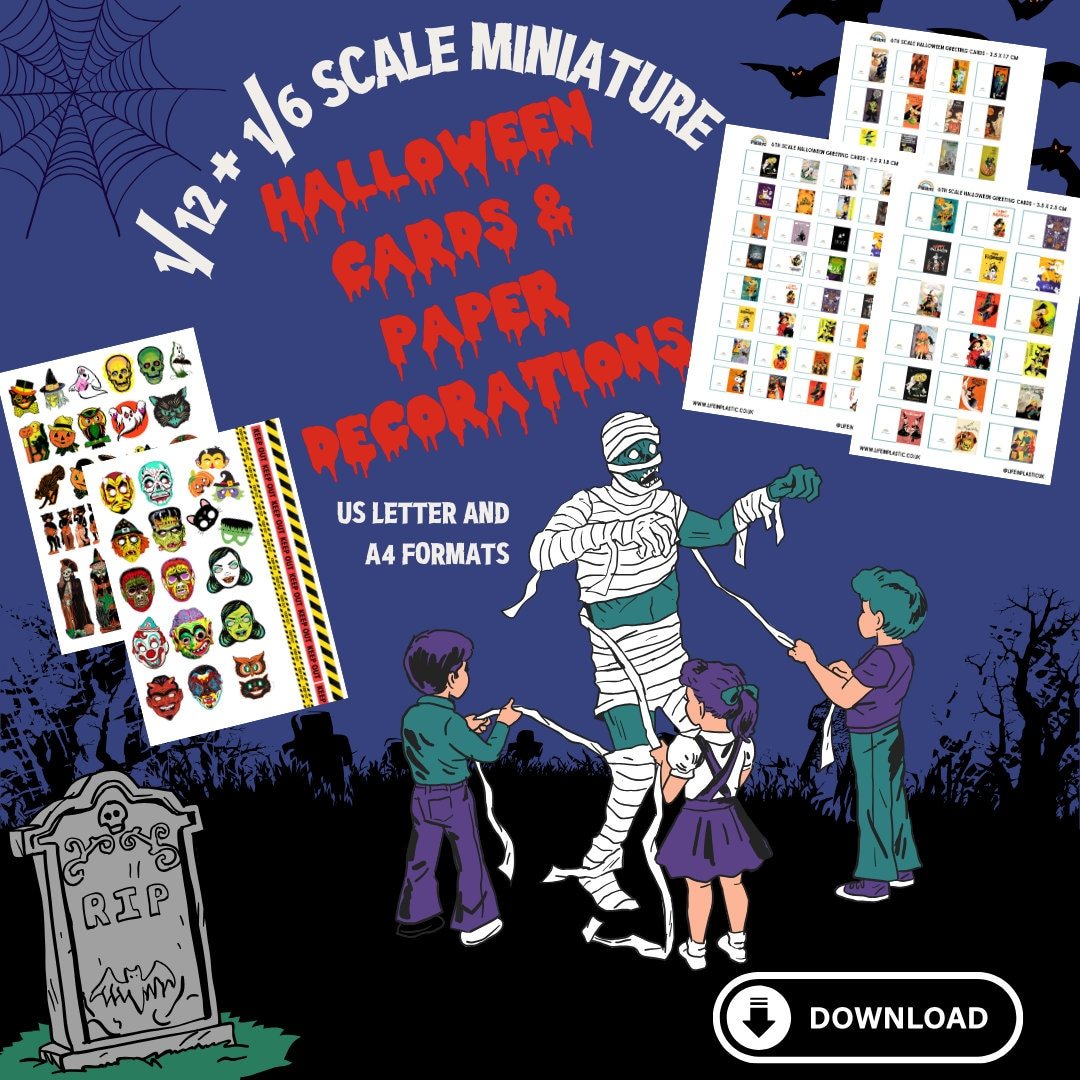 Miniature Halloween Decorations