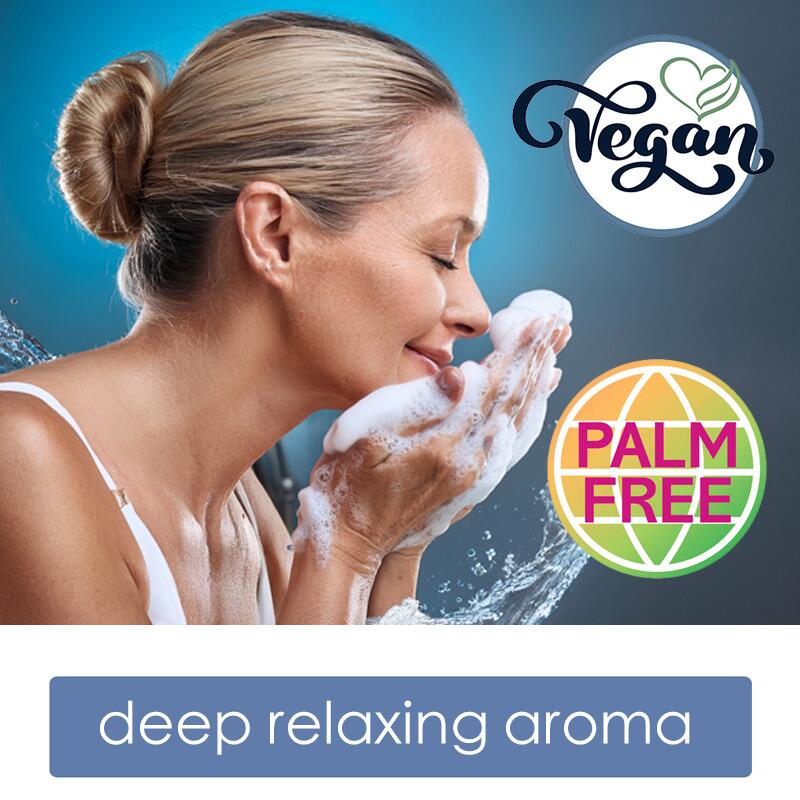 Frankincense Facial Cleansing Soap is palm oil free and vegan