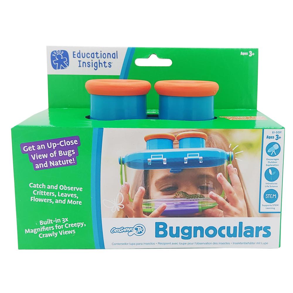 Learning Resources GeoSafari Jr. Bug Viewer – Cattura e guarda gli insetti, kit scientifico per bambini, gioco all'aperto per bambini dai 4 anni in su