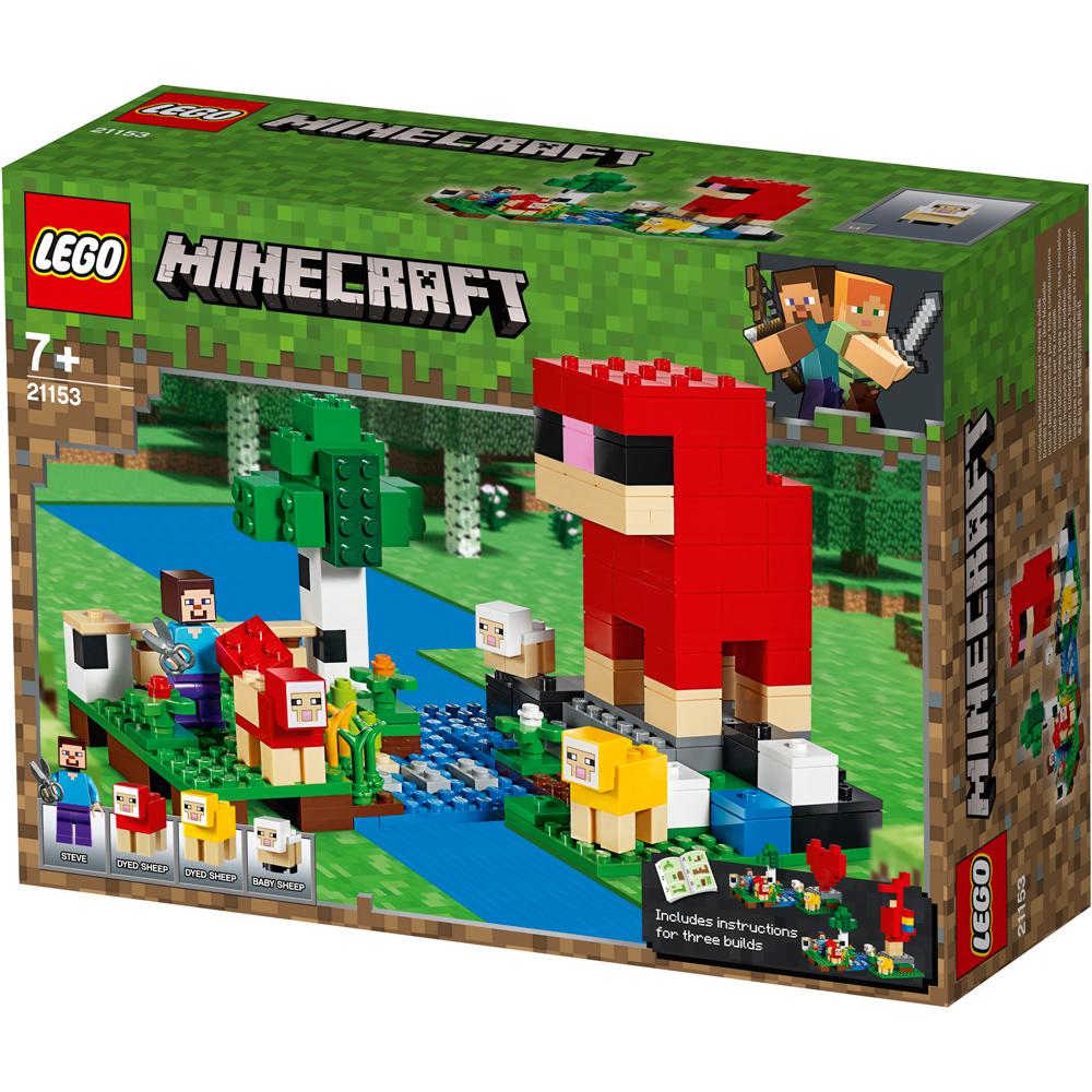 LEGO Minecraft The Wool Farm Building Set