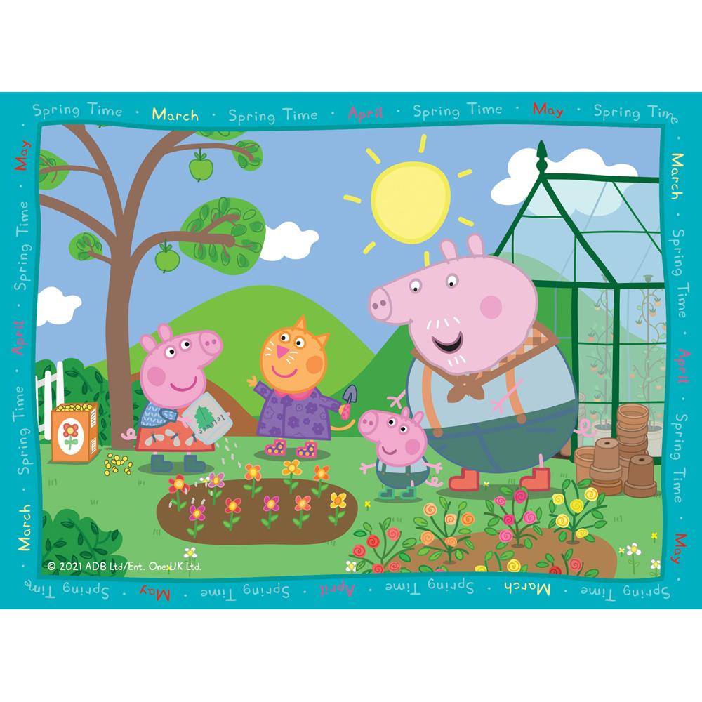 Ravensburger Peppa Pig Four Seasons 4 In A Box Jigsaw Puzzles 12 16