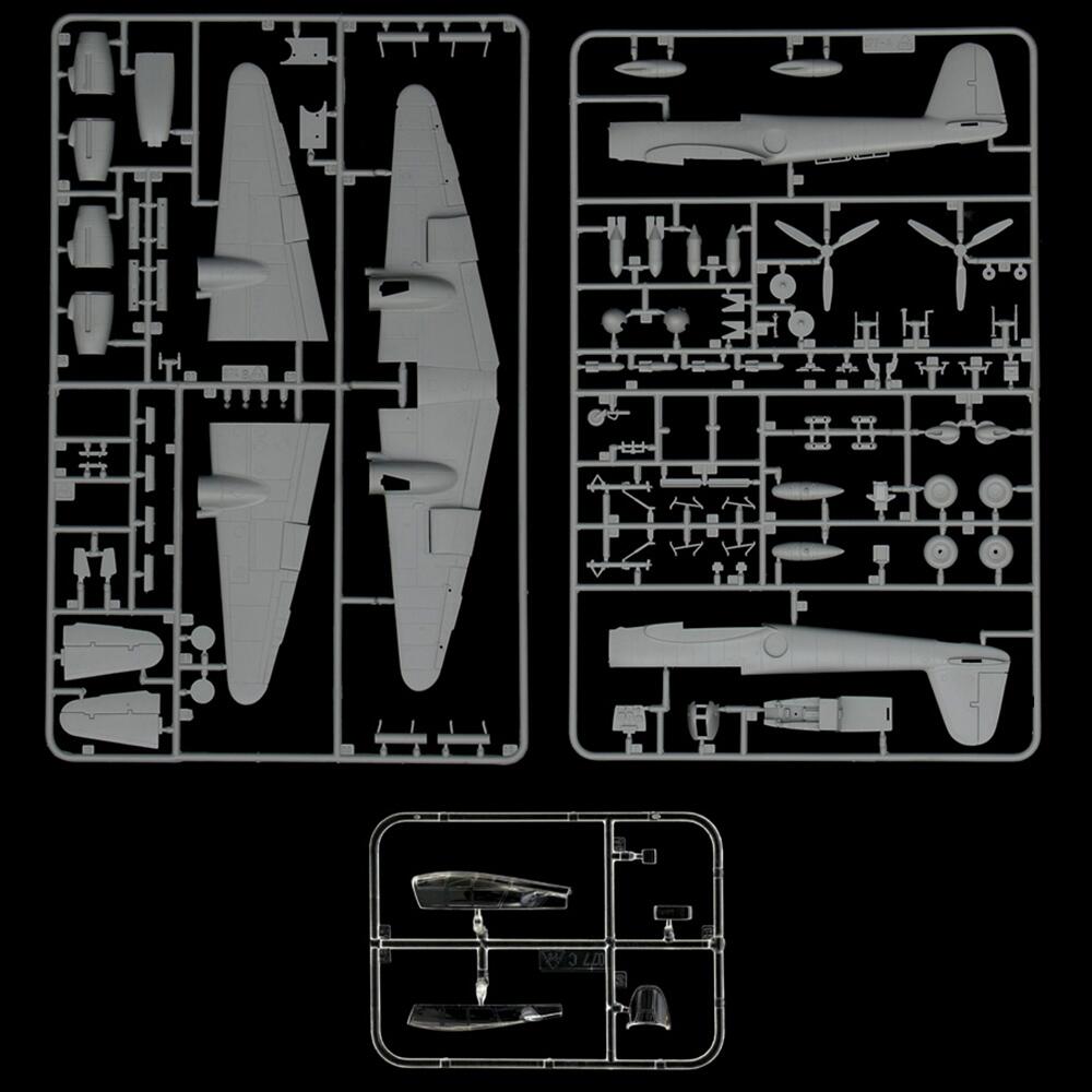 Italeri Messerschmitt Me A Hornisse Aircraft Model Kit Scale