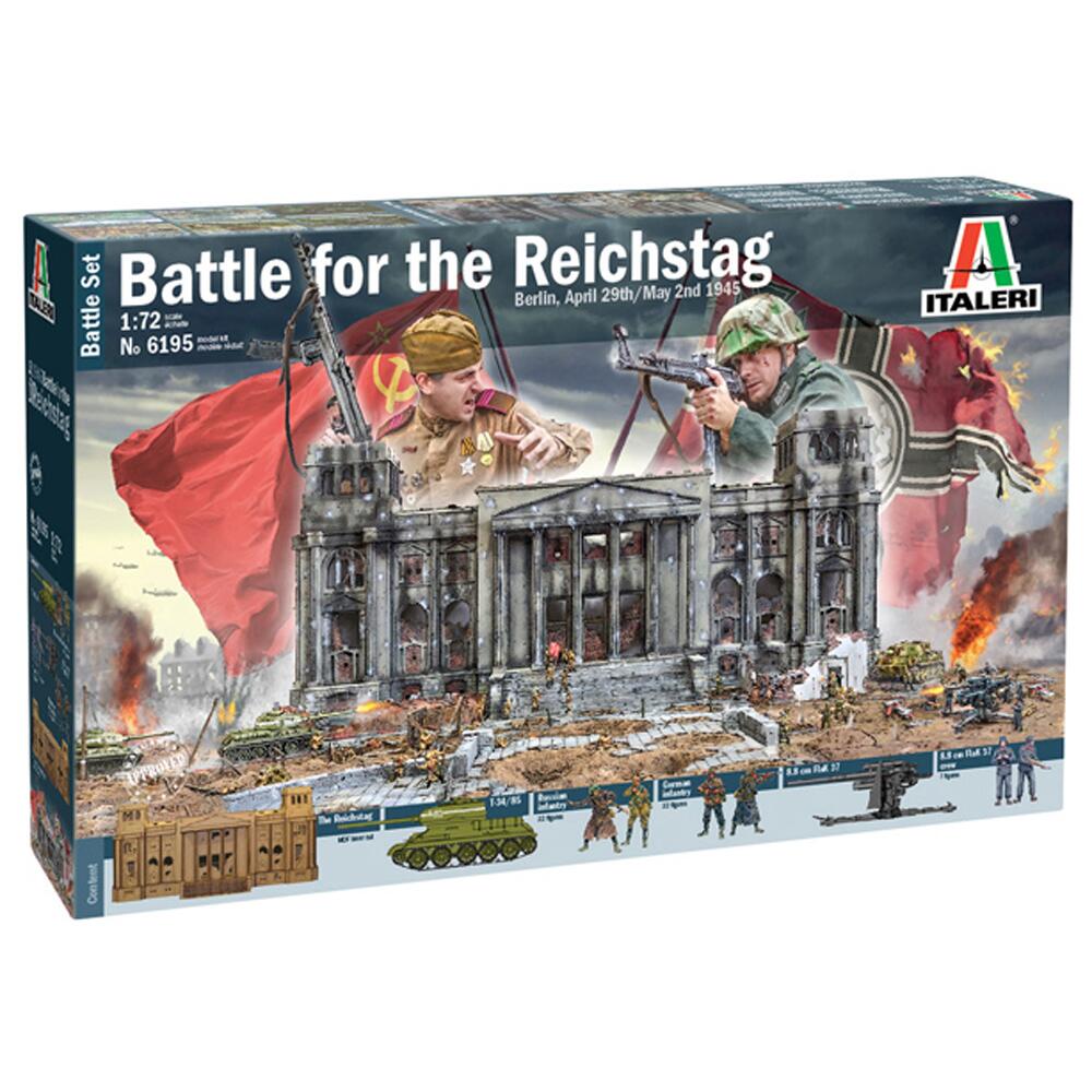 Italeri Battle for the Reichstag Model Kit 1/72 I6195