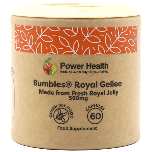 Power Health Bumbles Royal Gellee Queen Bee Food 500mg 60 Capsules PHPBUR5/60