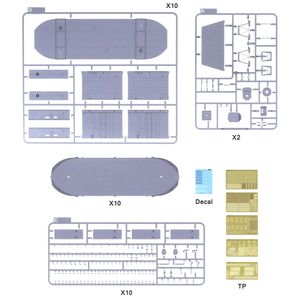 Takom USS ABSD 1 Large Auxiliary Floating Dry Dock Model Kit 1 350