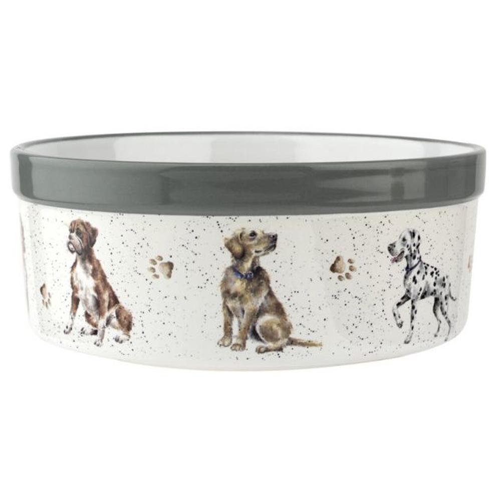 Wrendale Designs 'A Dog's Life' Biscuit Storage Barrel - Airtight Tin, Fun Dog-Themed Decor, New Home Gift Idea