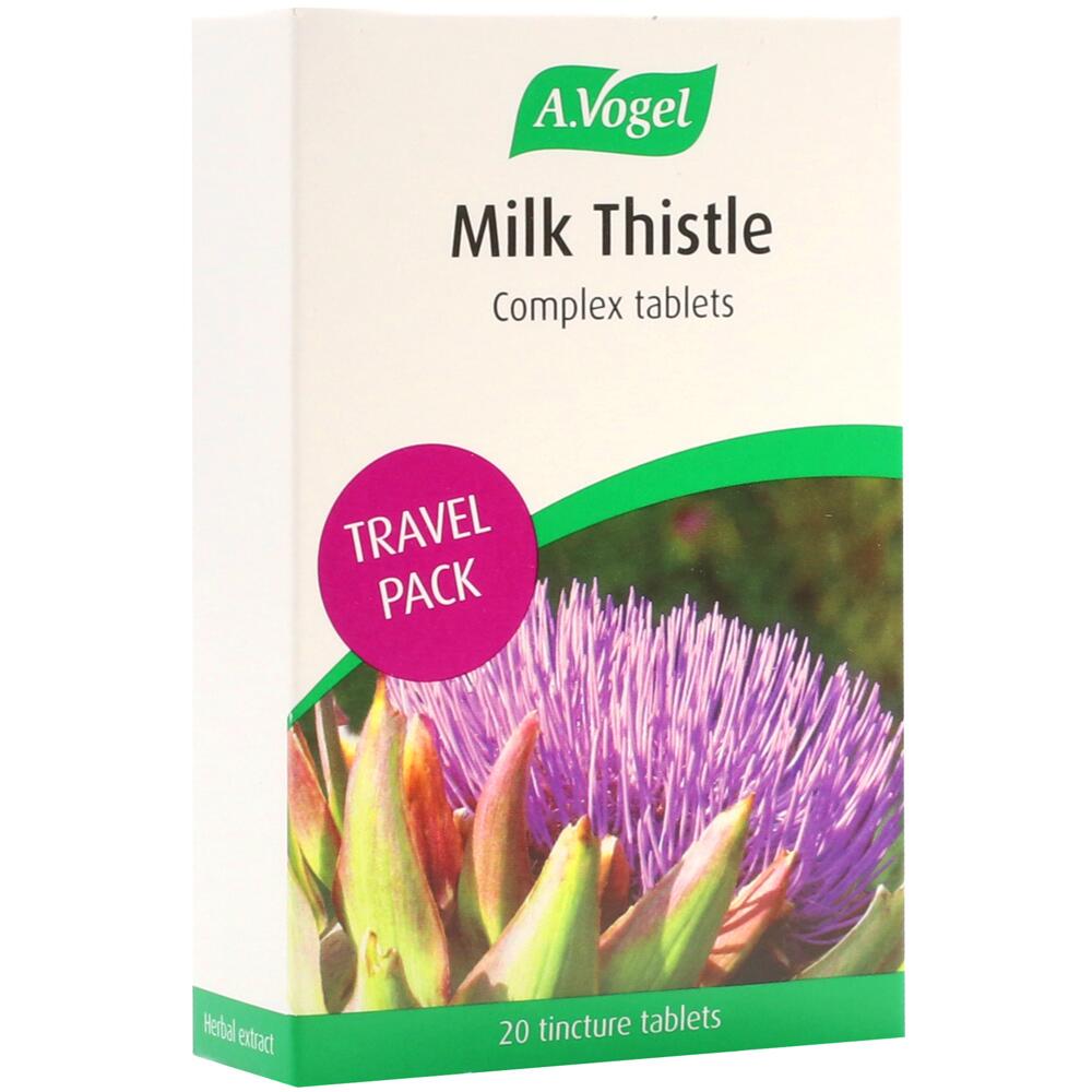 A Vogel Milk Thistle Complex Travel Pack 20 Tincture Tablets 40404