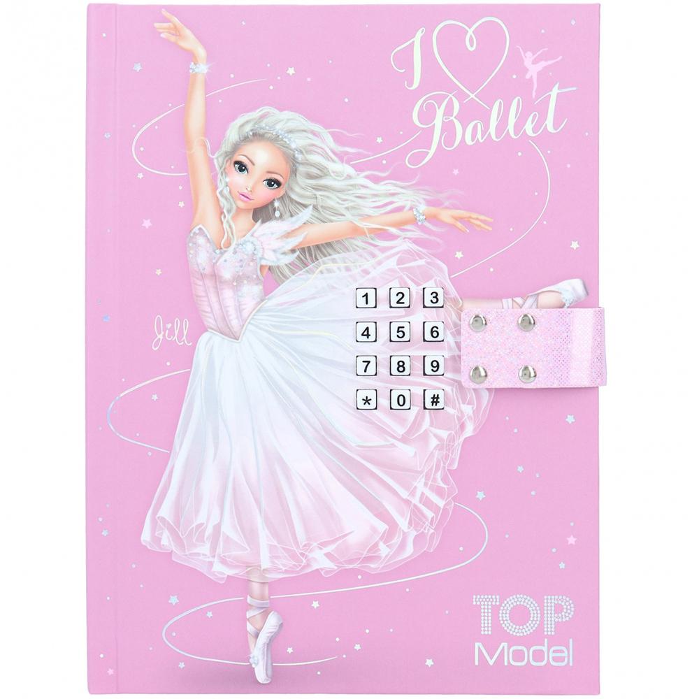 Depesche TOPModel Ballet Diary with Lock Code and Sound 80 Pages for Ages 6+ 12124_A