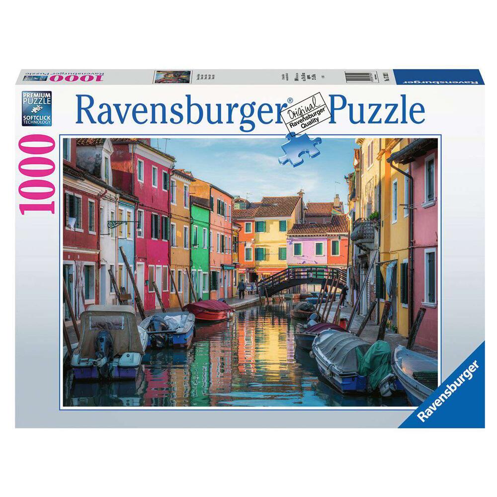 Ravensburger Burano Italy 1000 Piece Jigsaw Puzzle 17392