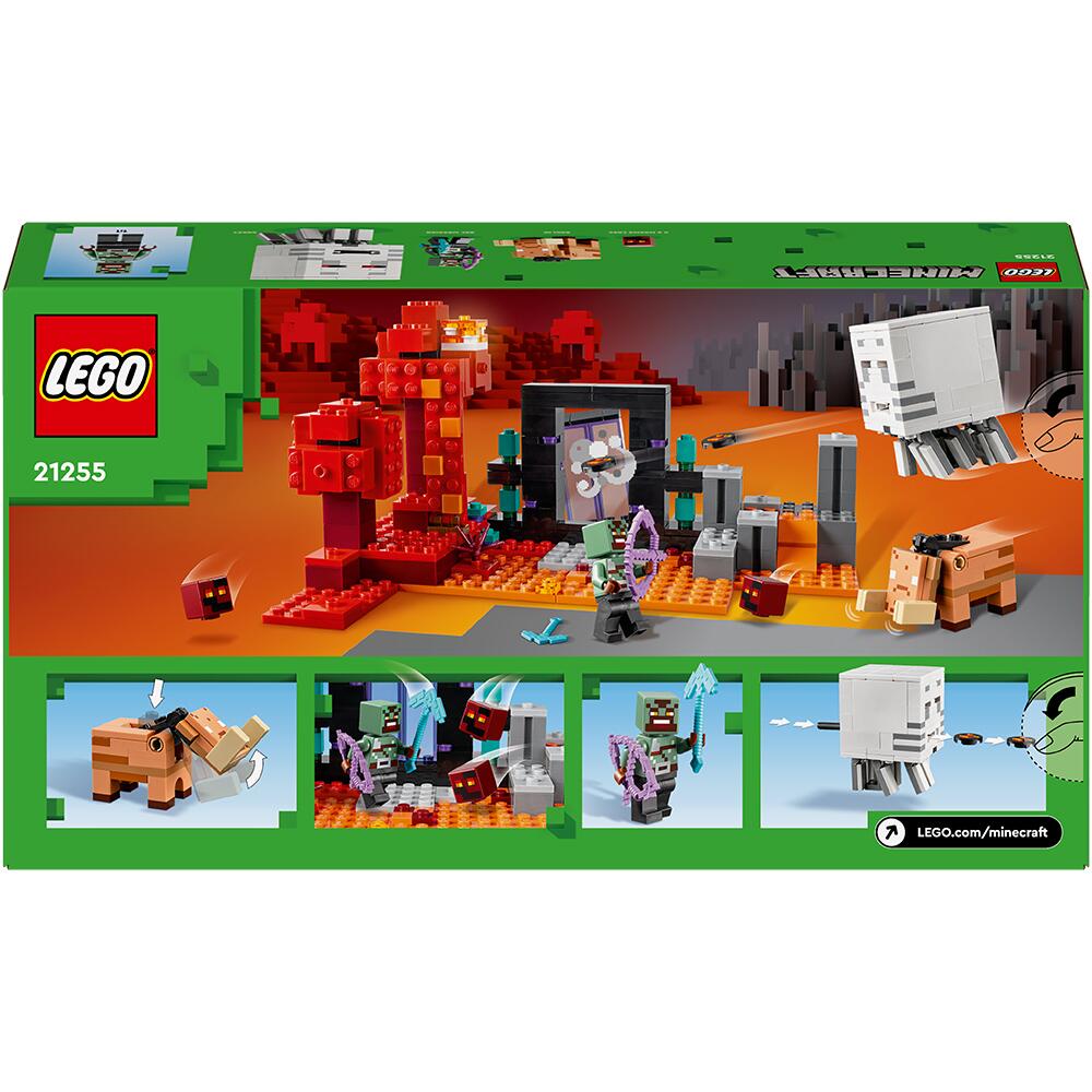 Lego Minecraft The Nether Portal Ambush Building Set