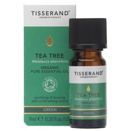 Tisserand Organic Tea Tree Pure Essential Oil 9ml TEO248