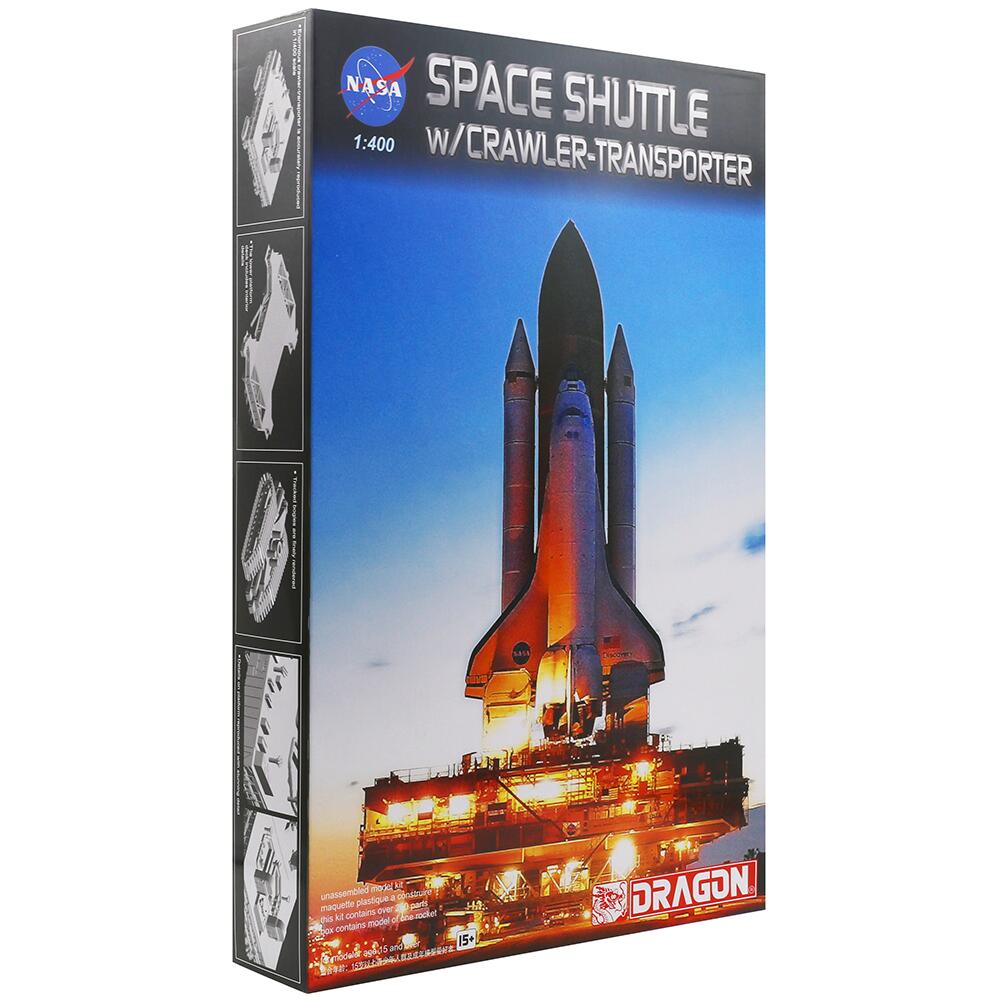 Dragon NASA Space Shuttle Discovery Model with Crawler Transporter Scale 1:400 D11023