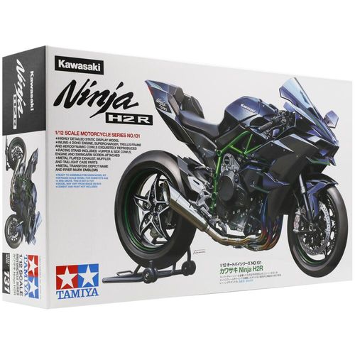 Tamiya Kawasaki Ninja H2R Motorcycle Model Kit 14131 Scale 1 12