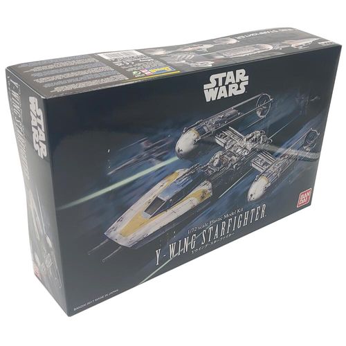 Bandai Star Wars Y-Wing Starfighter Model Kit Scale 1:72 01209