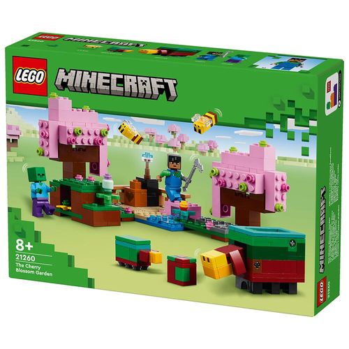 Lego Minecraft The Cherry Blossom Garden Building Set