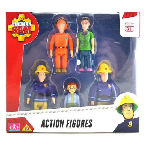Fireman Sam Action Figures 5 Pack from Character Options Ages 3+ 05648