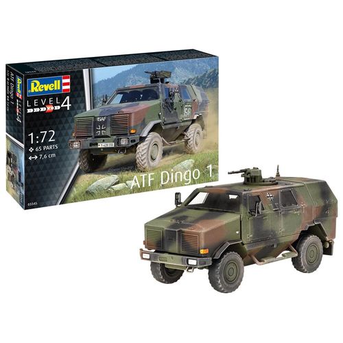 Revell ATF DINGO 1 German Military Vehicle Model Kit 03345 Scale 1:72