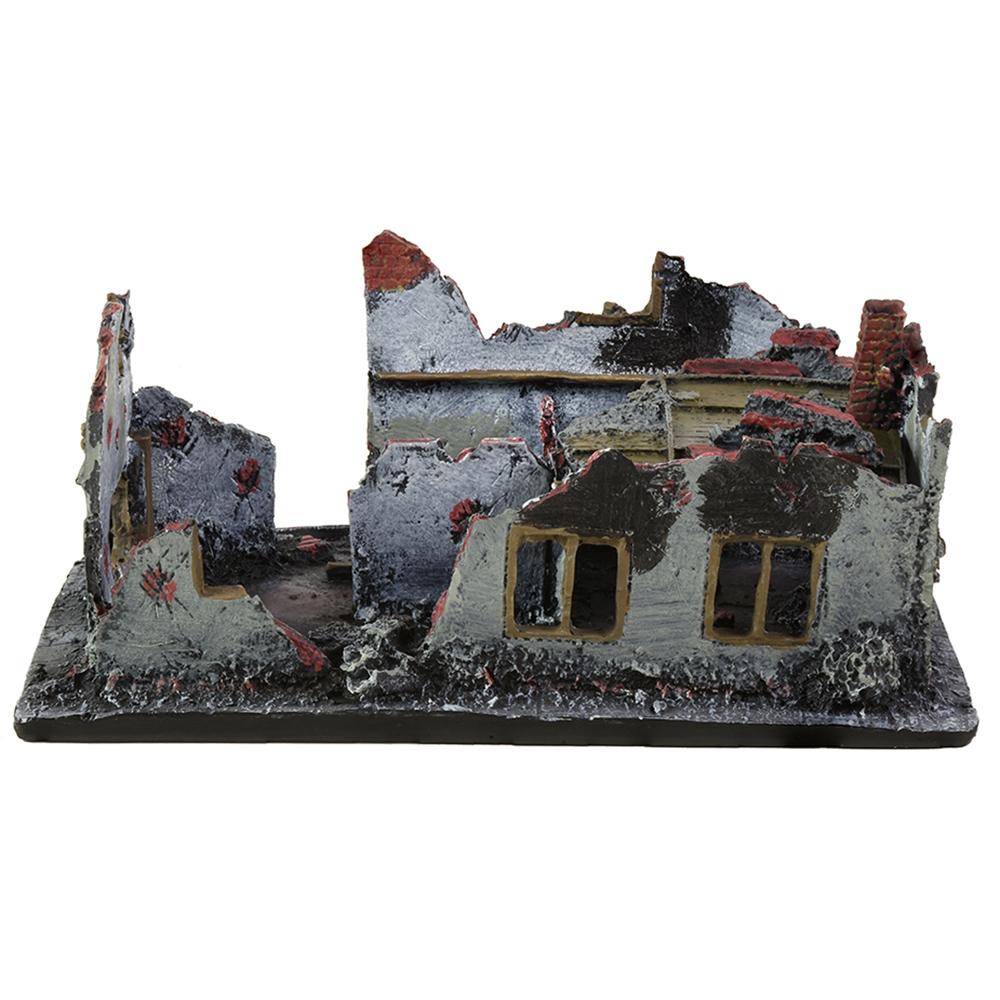 Conflix Ruined House Wargame Diorama Scenery Set Polystone Model PKCX6510