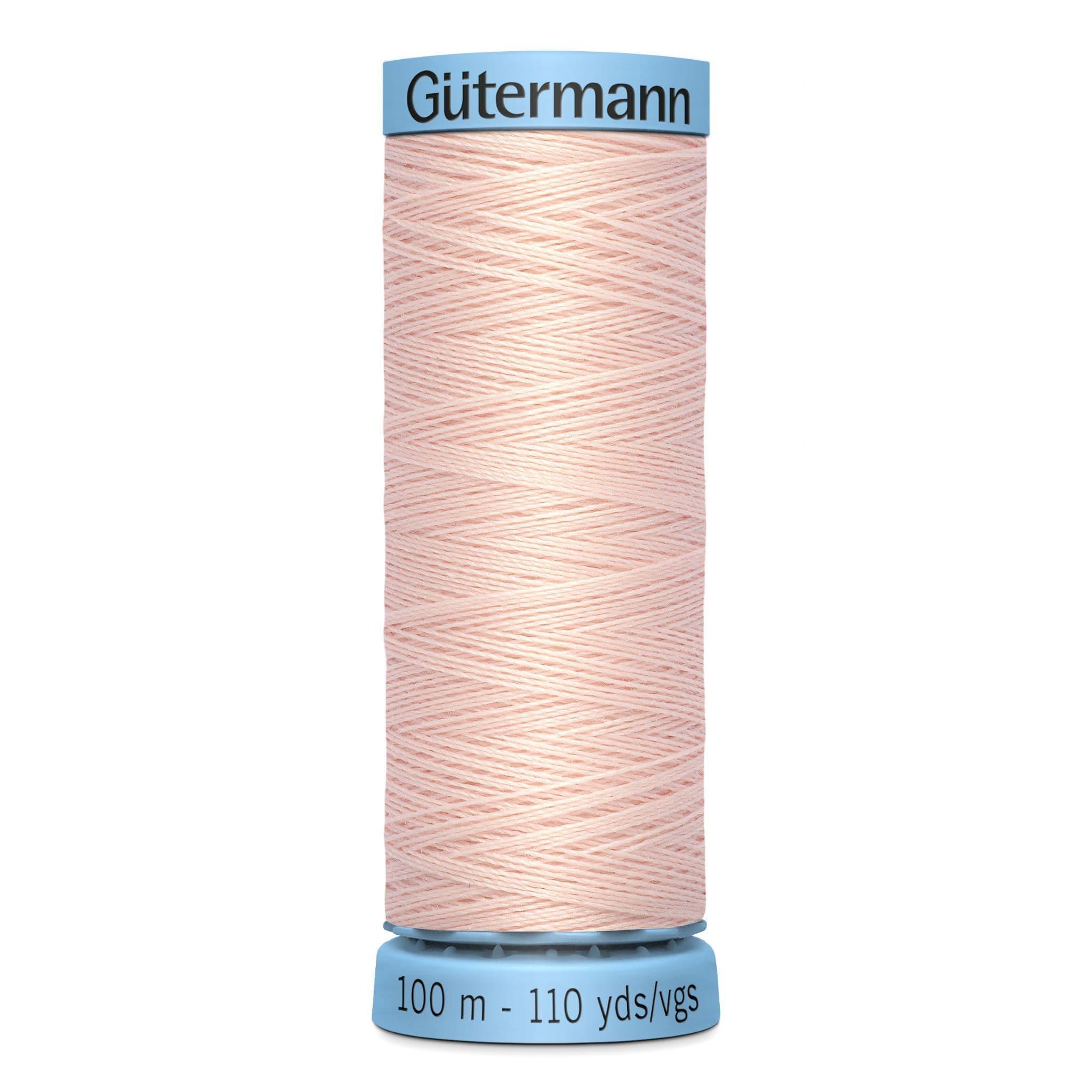 Col. 658 Gutermann Silk S303 Thread 100m - French Nude