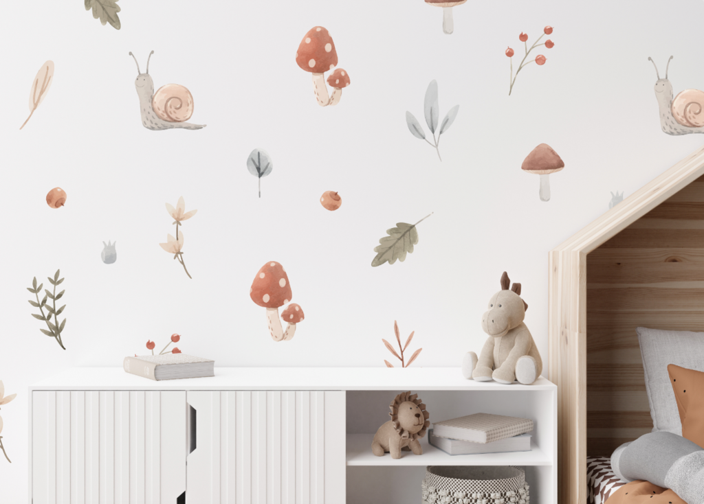 Nurturing Your Child's Imagination: Why Woodland Wall Stickers are Perfect for the Nursery