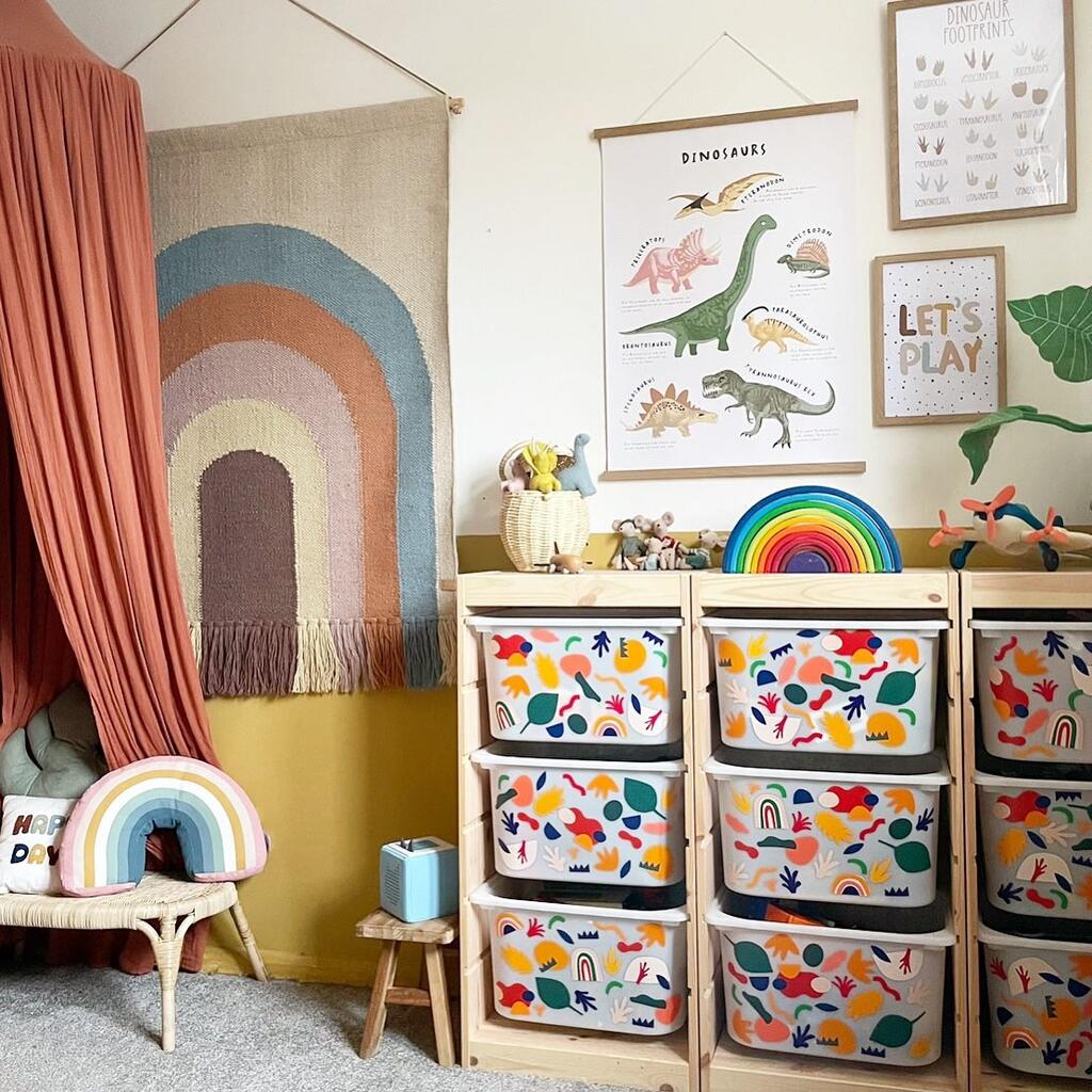 Revamp Your IKEA Furniture with Our Amazing Stickers: Transforming Kids' Storage in to Fun Furniture