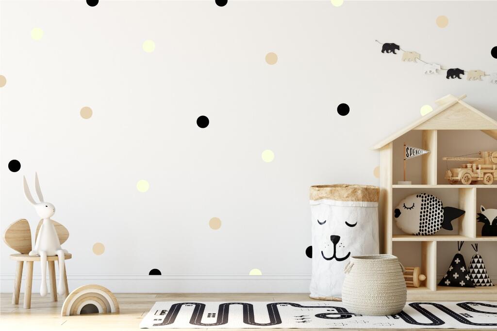 Revitalise Your Space with Polka Dot Stickers: Transform Your Walls from Drab to Fab