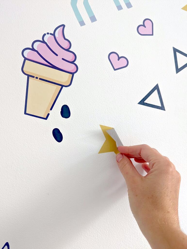 How to remove wall stickers