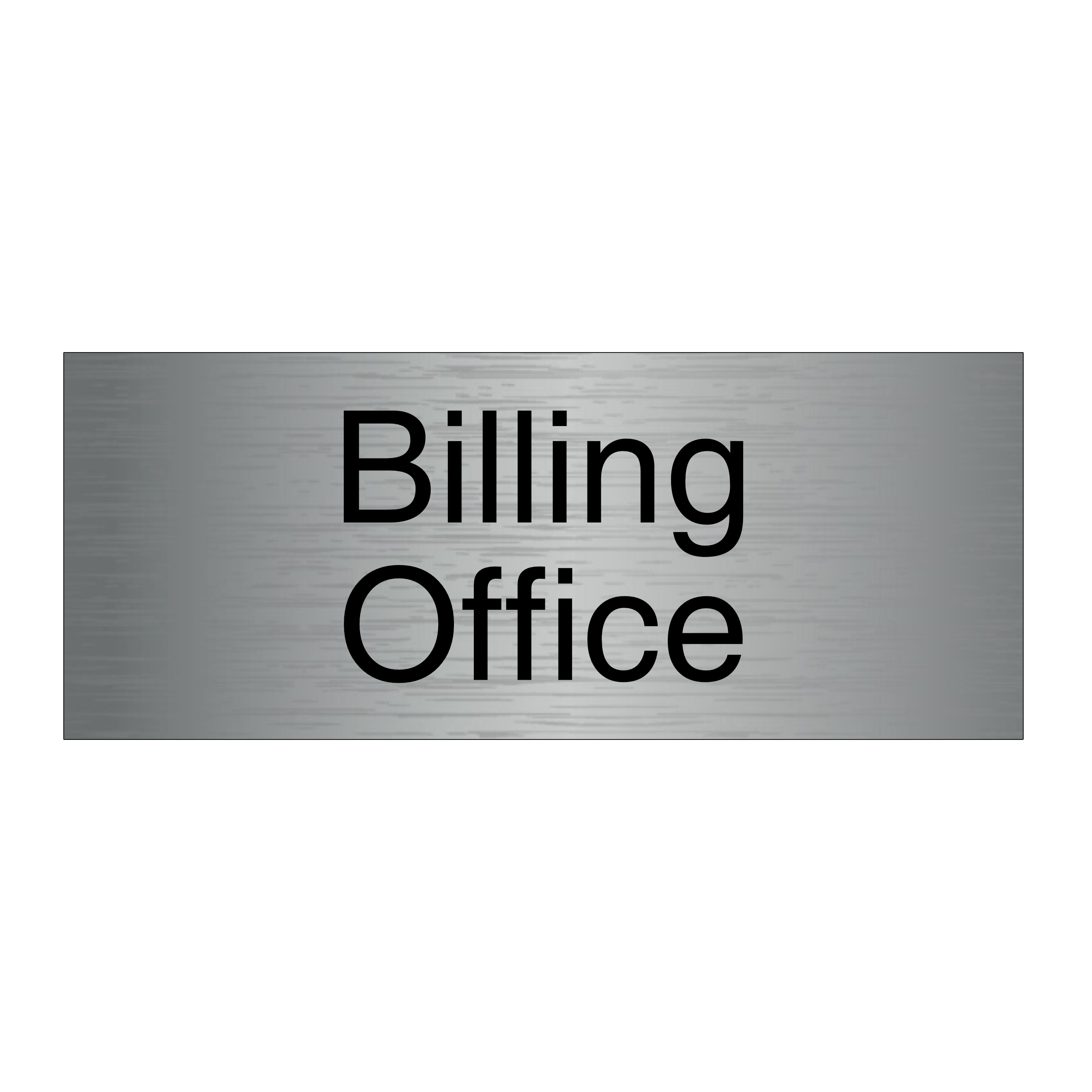 Billing Office Sign