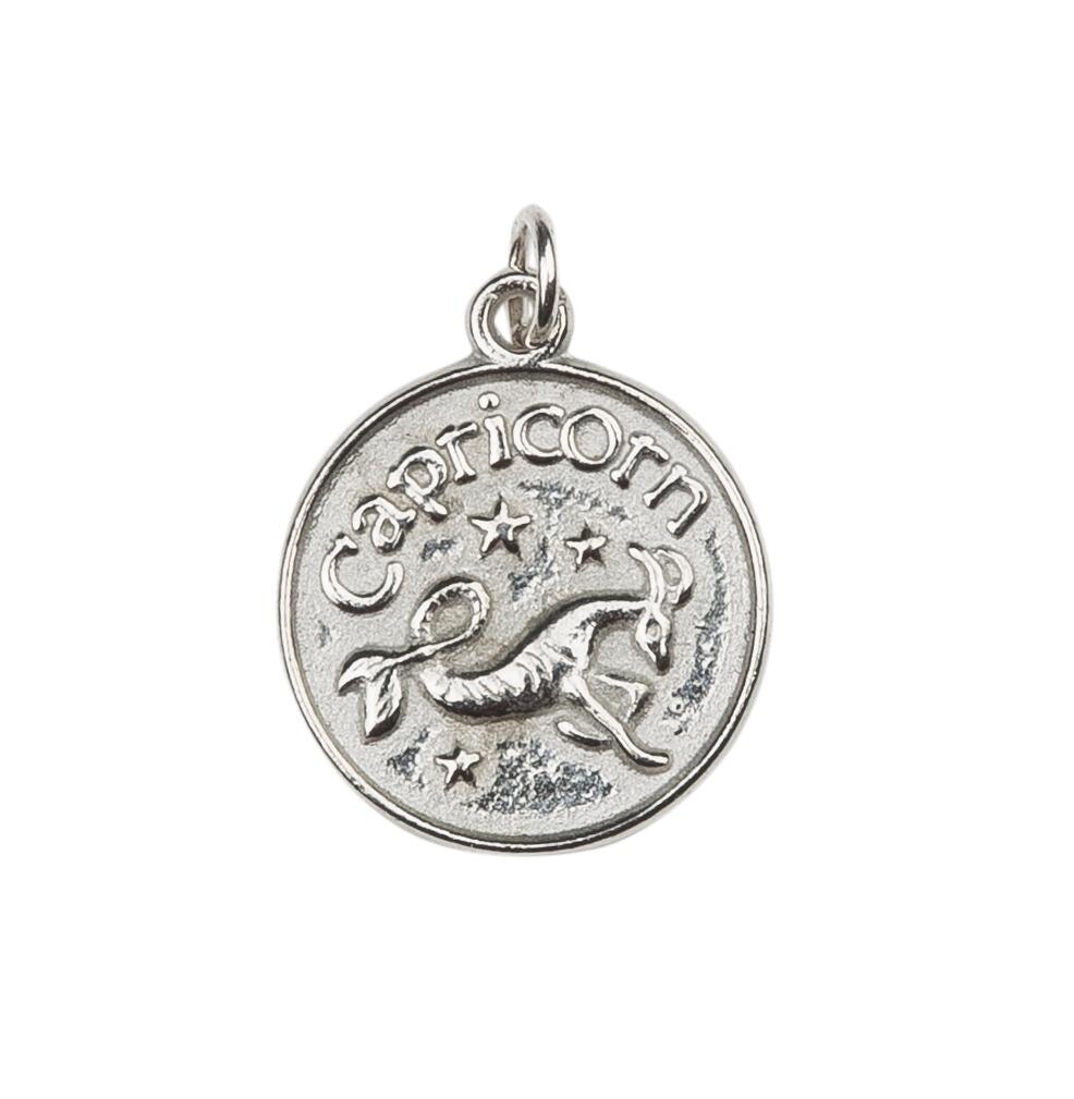 A Pewter Capricorn charm