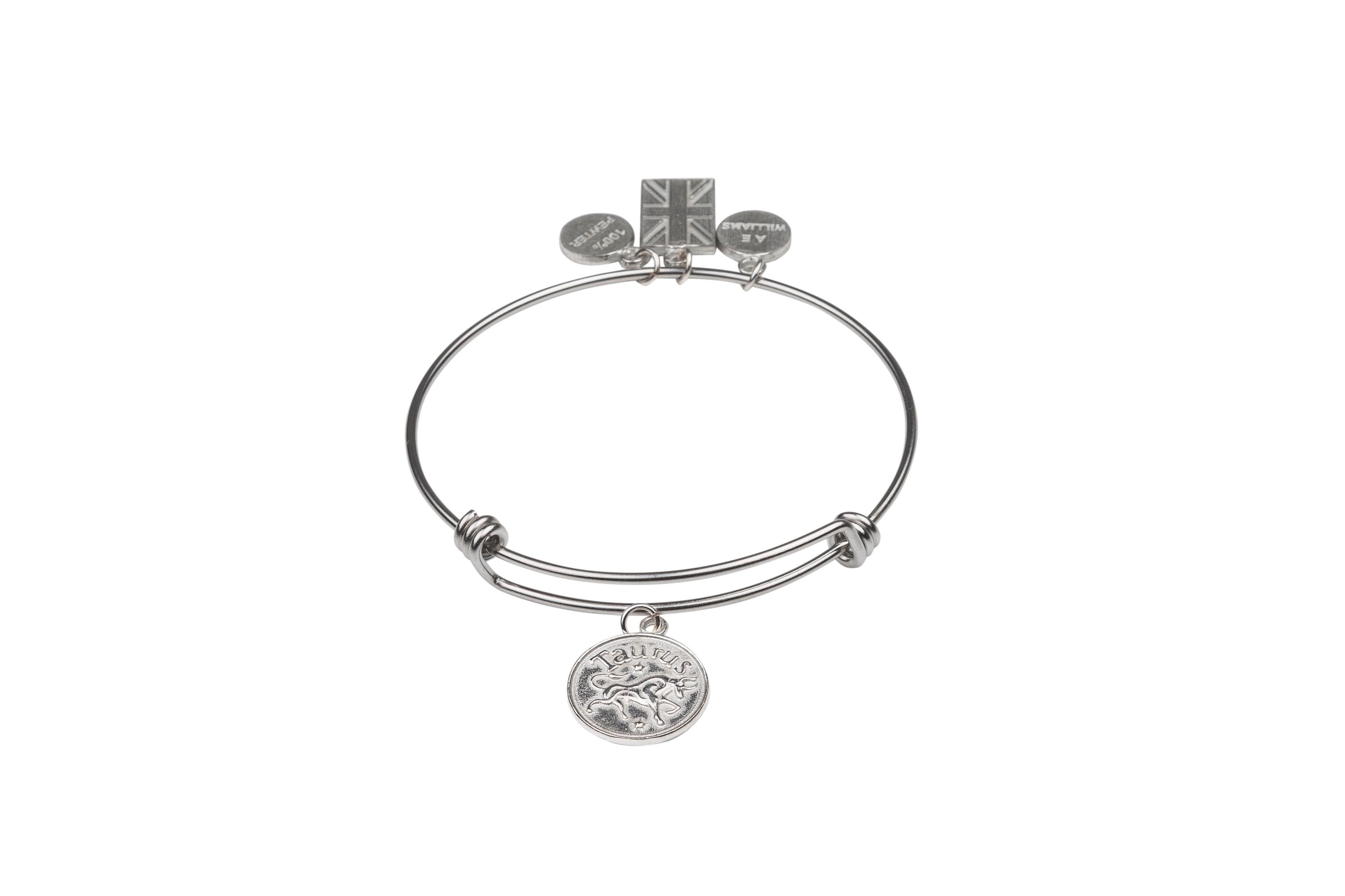 A Taurus Charm on a bracelet