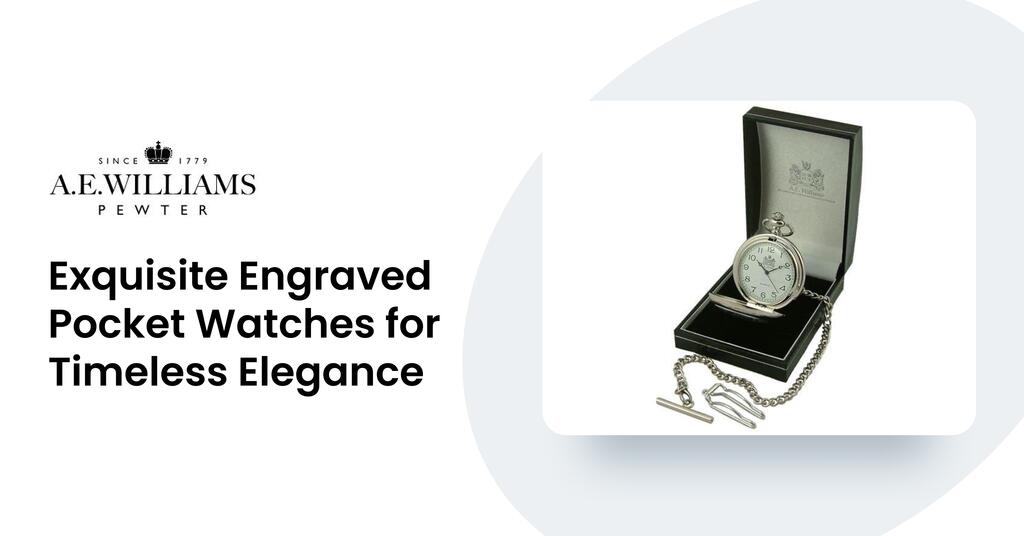 Exquisite Engraved Pocket Watches for Timeless Elegance