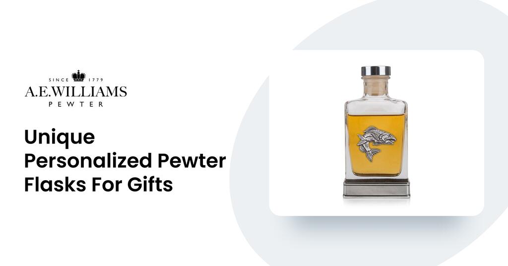 Unique Personalized Pewter Flasks For Gifts