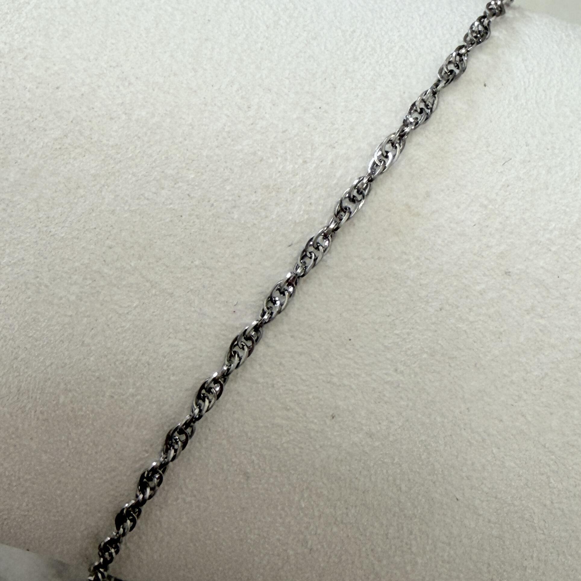 316l stainless steel rope chain for permanent jewellery