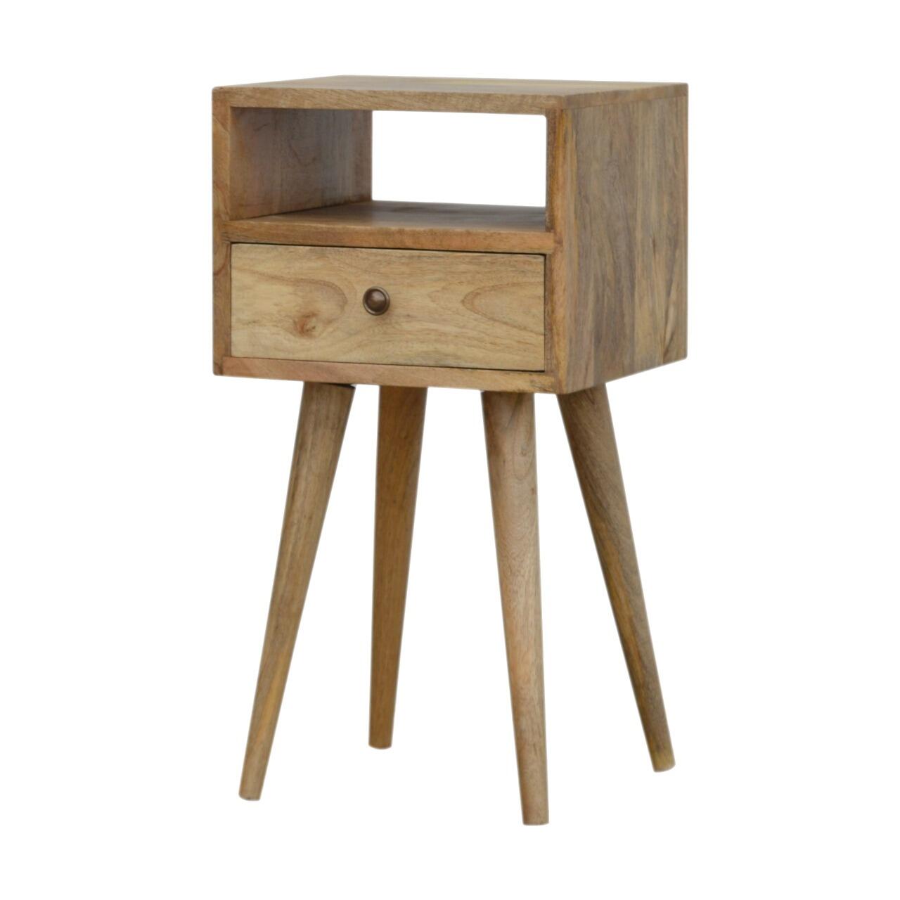 bedside table on legs